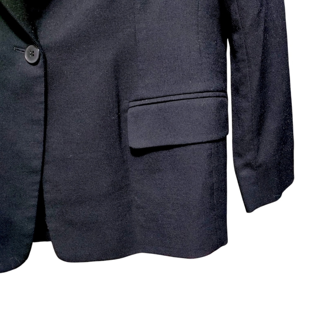 Pendleton Black Classic Single Button Wool Blazer… - image 5